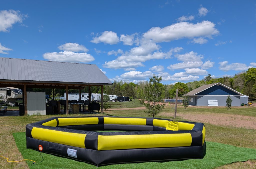 New Gaga Ball Court is a big hit with the kids!