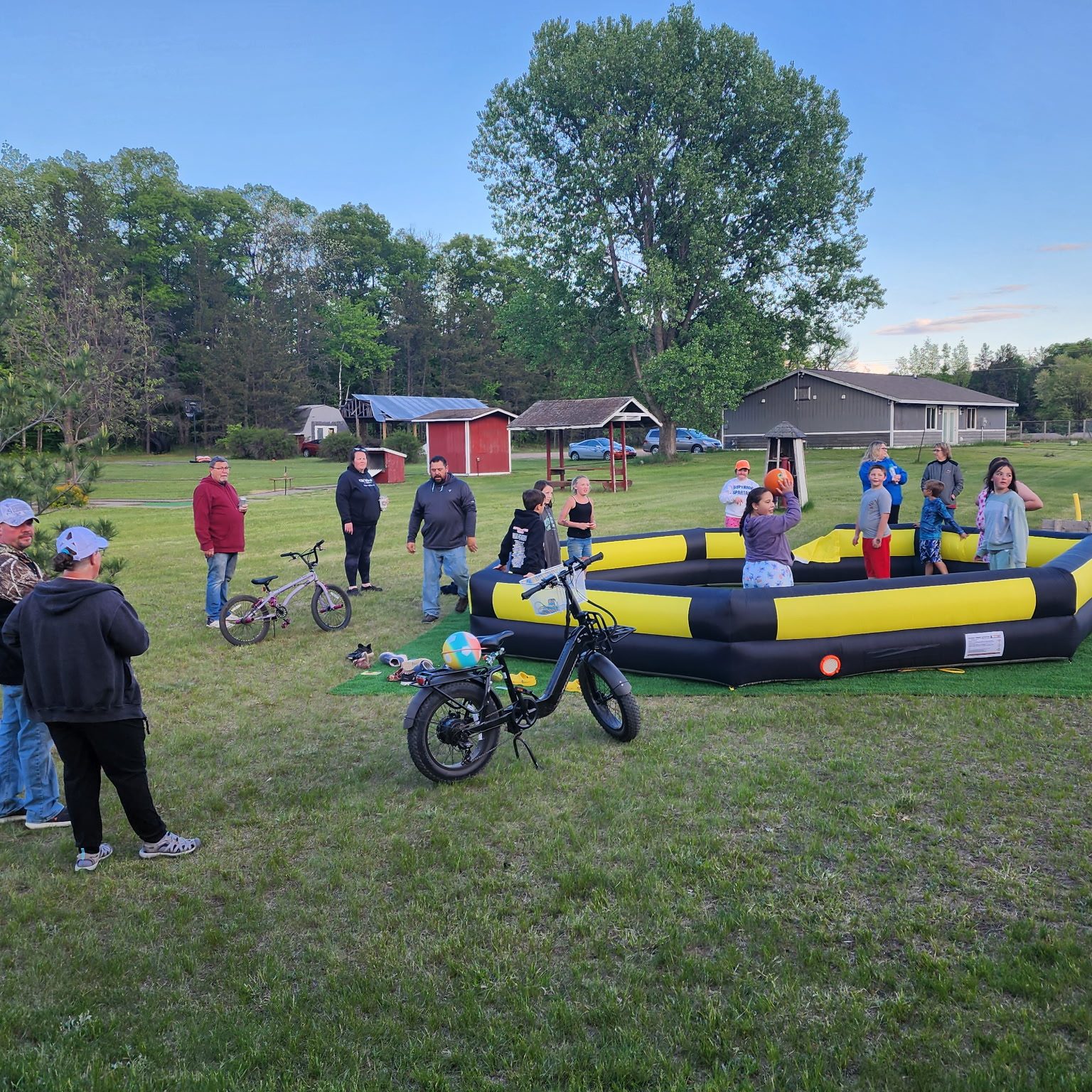 The new Gaga Ball Court is a hit with the kids!